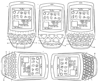 Still new patents Blackberry for RIM