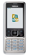 Fido Nokia 6300