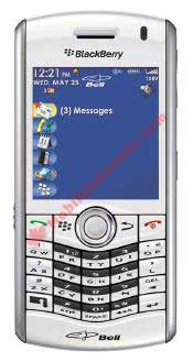 Bell Blackberry Pearl 8130 White