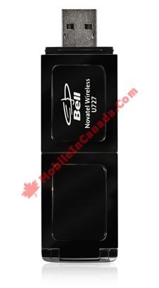 Bell Novatel Wiresless Ovation MC727 USB Modem