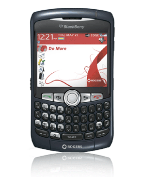 Rogers Blackberry Curve 8320