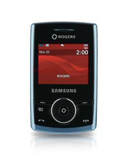 Rogers Samsung Propel A766 blue