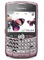 Telus BlackBerry Curve Pink