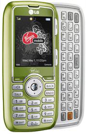 Virgin Mobile LG Rumour Green